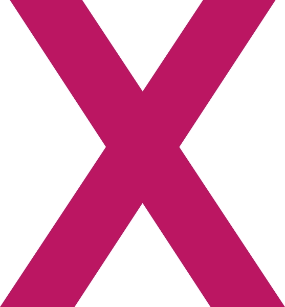 Plakletter X