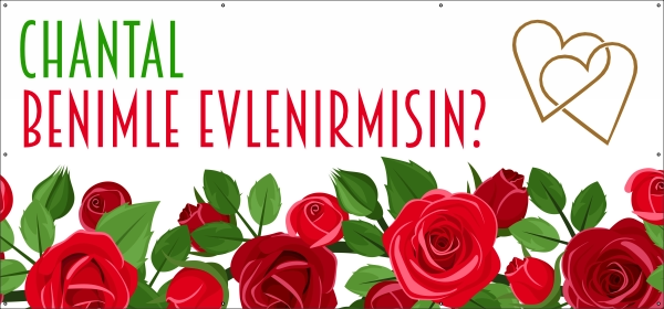 Liefste vraag spandoek