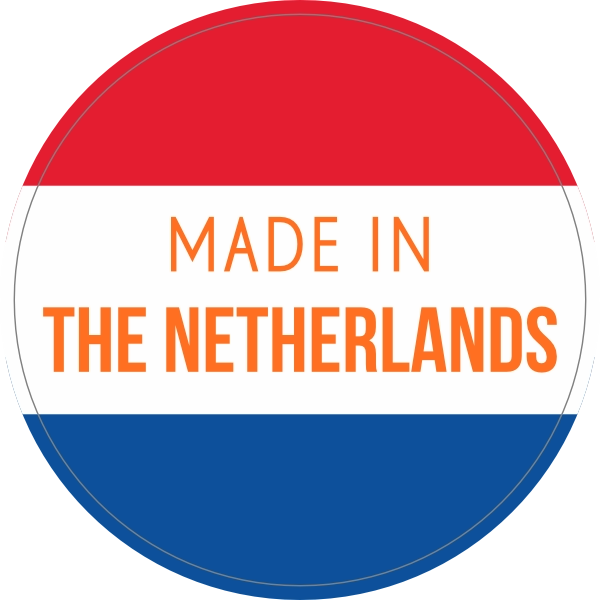 Made in The Netherlands sticker Oranje