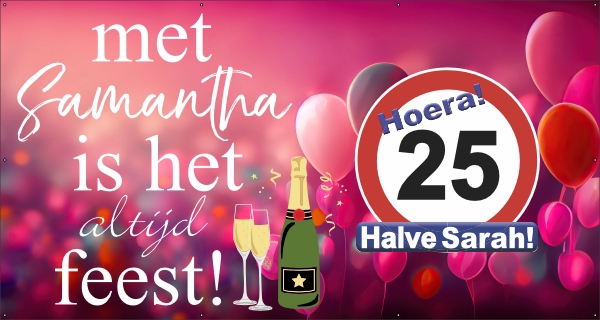 Met jou is het altijd feest