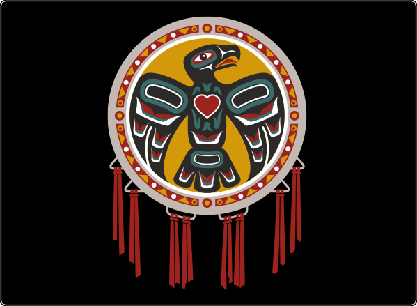 Native American laptop sticker 17 inch