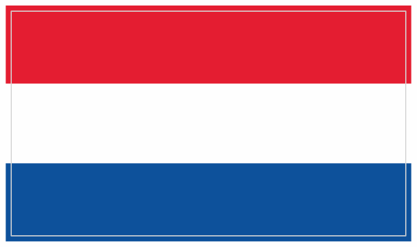 Nederlandse vlag sticker