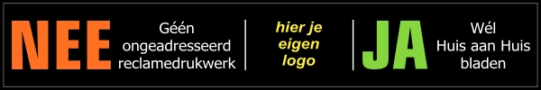 Nee-Ja sticker met eigen logo