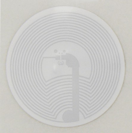 NFC tag rond