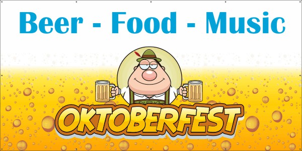 Oktoberfest Bier Spandoek