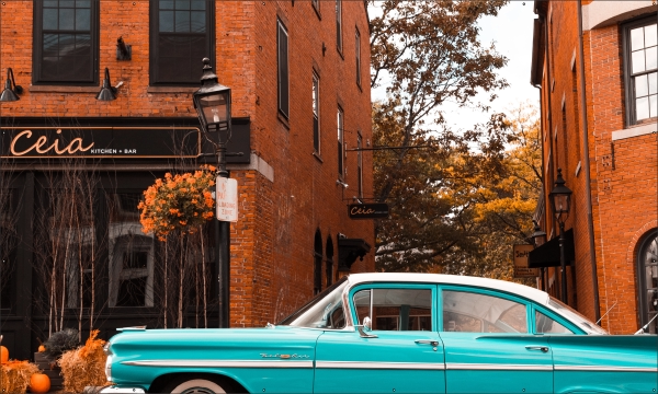 Oldtimer tuindoek