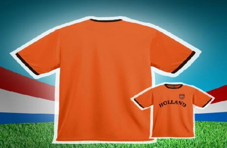 Blanco ORANJE shirt MAAT 140