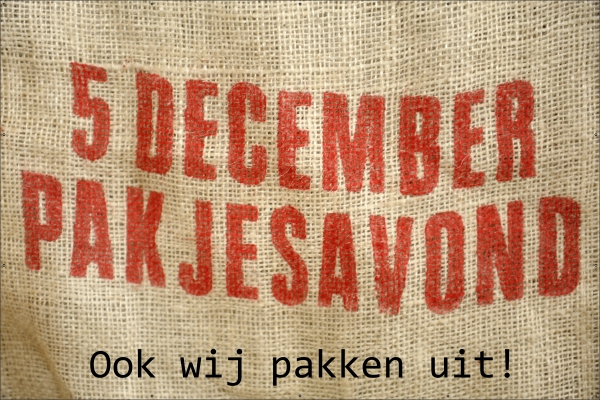 Pakjesavond Spandoek