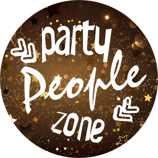 Party People zone sticker