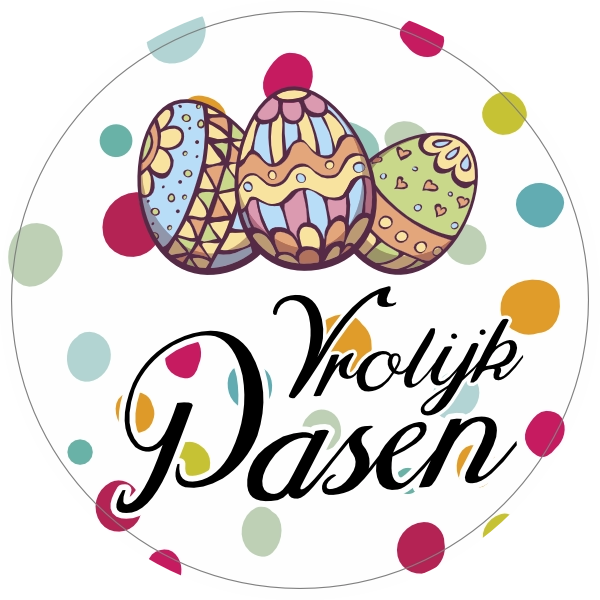 Pasen sticker