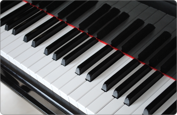 Piano laptop sticker 17 inch