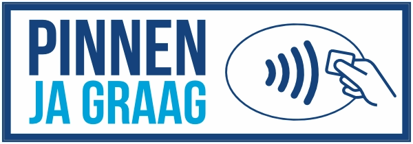 Pinnen ja graag sticker