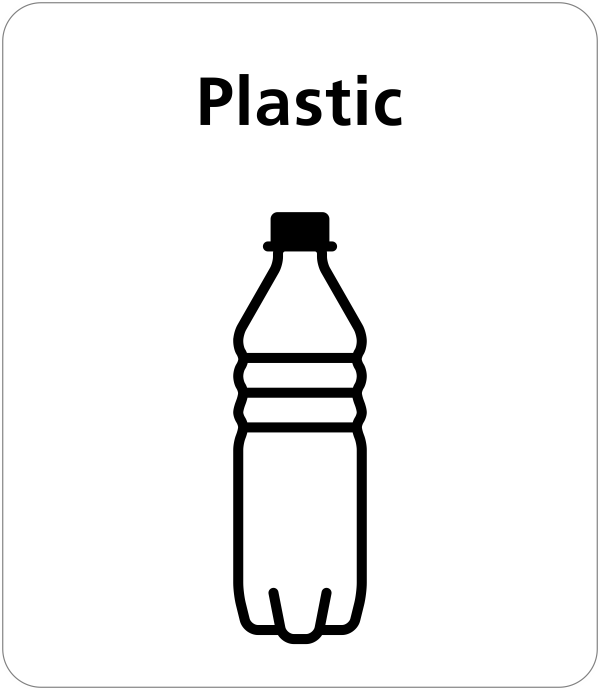 Plastic sticker