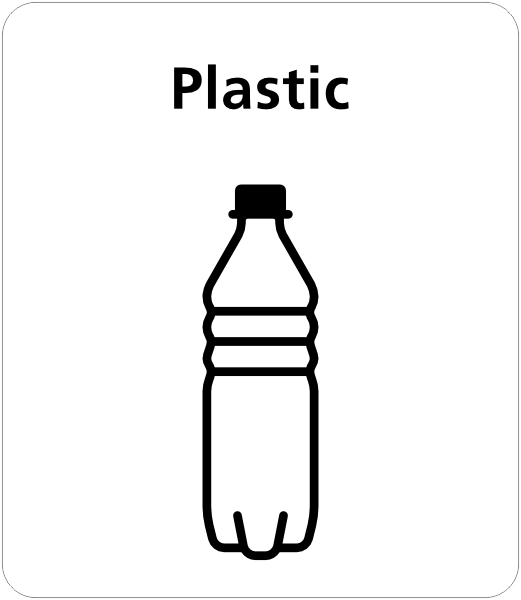 Plastic sticker