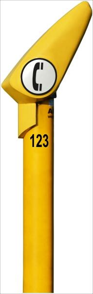 Praatpaal sticker
