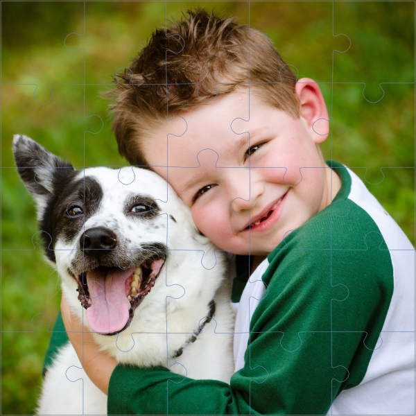Puzzel met eigen foto