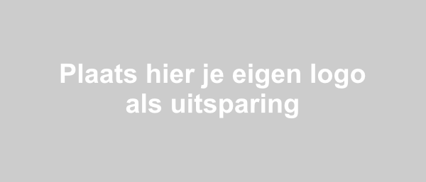Raamfolie eigen logo
