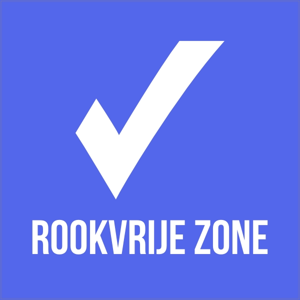 Rookvrije zone stoeptegel