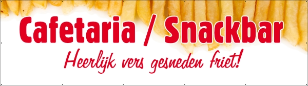Snackbar Voorbeeld Spandoek