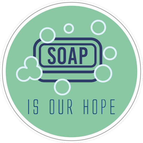 Soap is our hope sticker