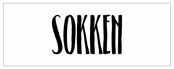 Sokken was sticker