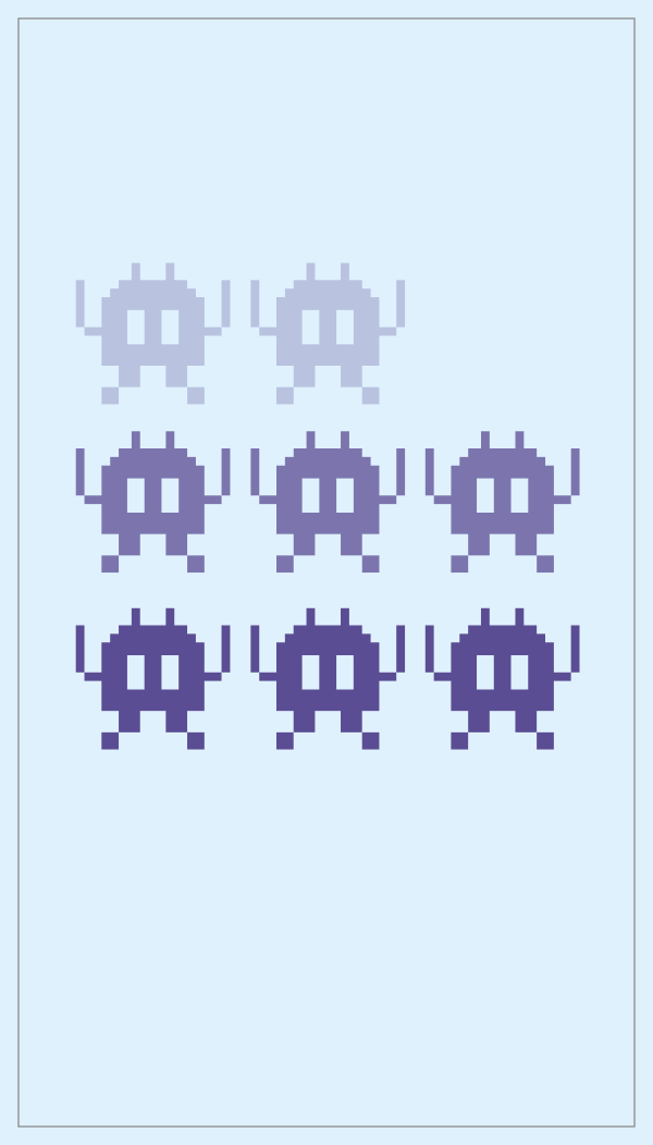 Space invader retro