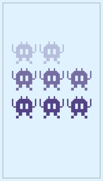 Space invader retro
