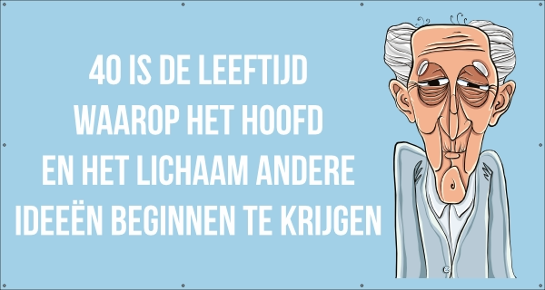 Spandoek 40 jaar