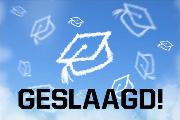 Spandoek Afstudeer hoedjes