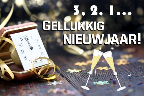 Spandoek Oudjaar Klok