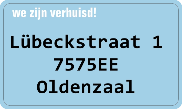 Verhuissticker