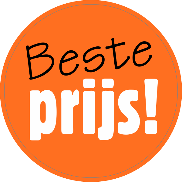 Pence persoonlijkheid Stoffig Beste prijs sticker kopen? | 123sticker.nl