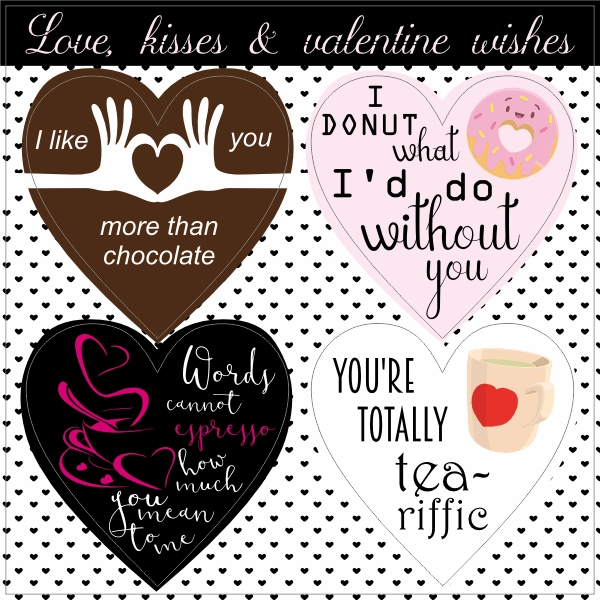 Stickervel Valentijn