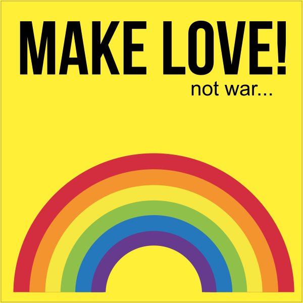 Stoeptegel make love not war
