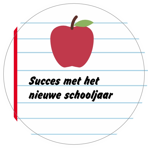 Succes met het nieuwe schooljaar