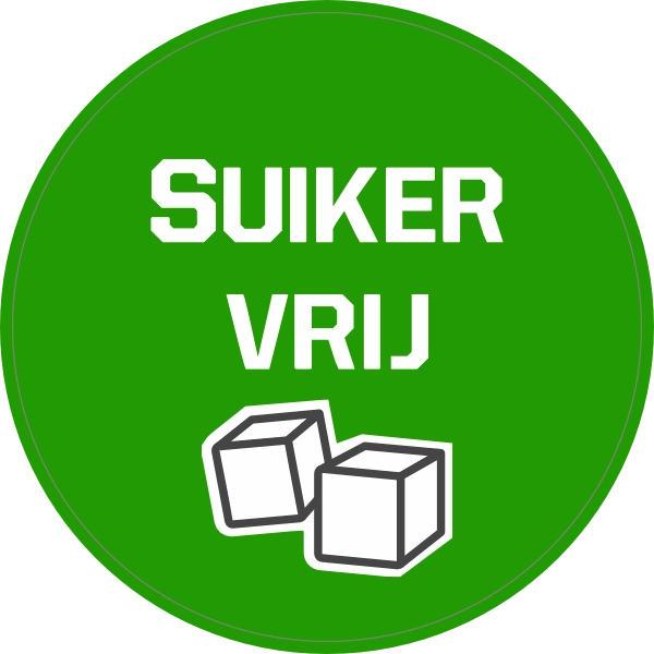 Suikervrij sticker