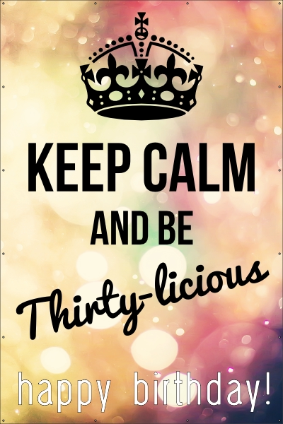 Thirty-licious spandoek