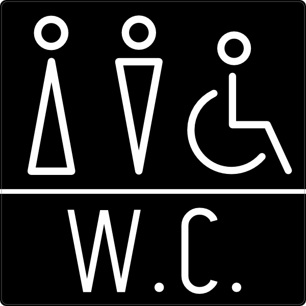 WC sticker