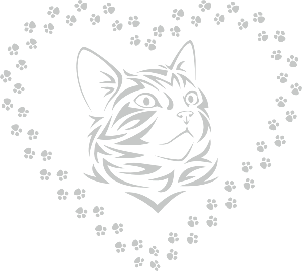 Tribal kat muursticker