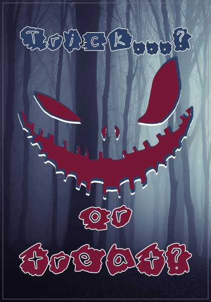 Trick or Treat sticker