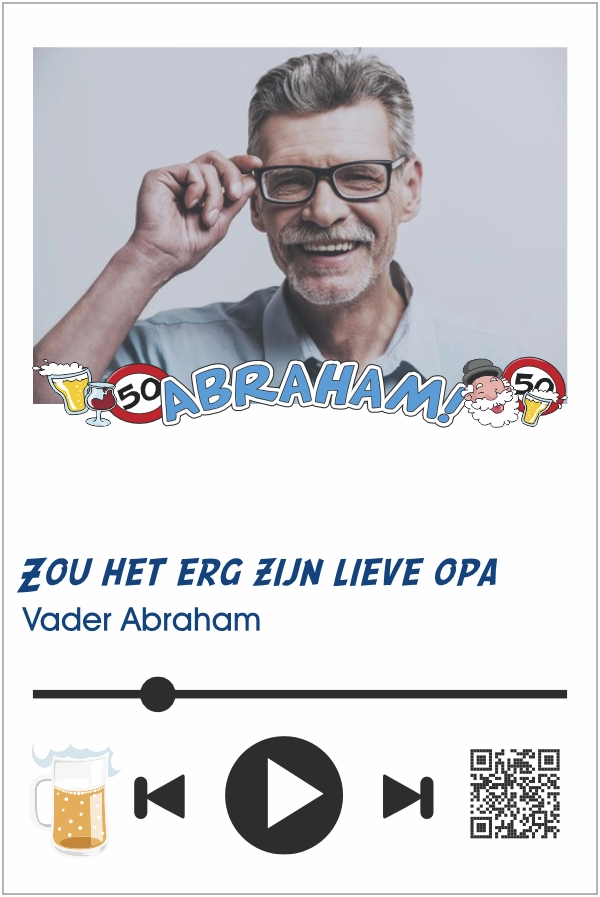 Muziekbord verjaardag
