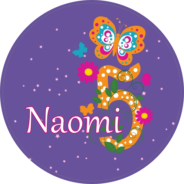 Verjaardag sticker 5 jaar