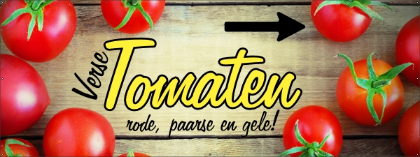 Verse Tomaten Spandoek