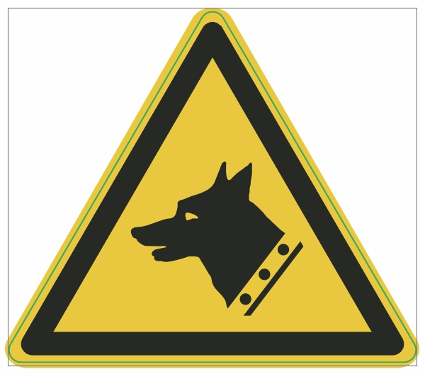 W013 Waakhond sticker