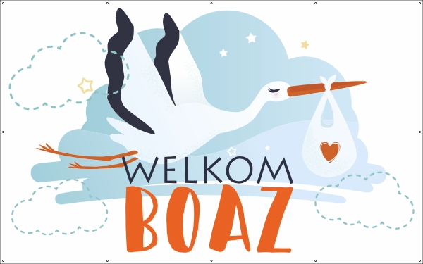 Welkom geboorte jongen