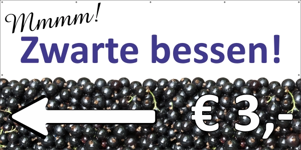 Zwarte bessen Spandoek