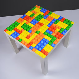 Ikea tafel blokken design