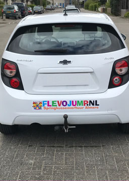 Full Colour sticker op auto