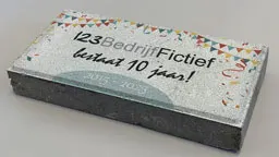 Halve stoeptegel jubileum