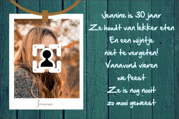 30 jaar verjaardag